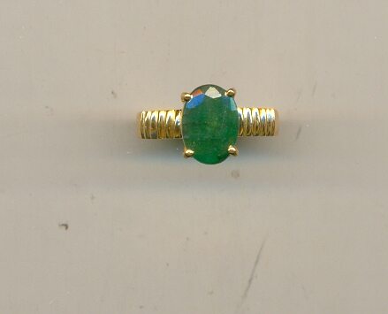 GOLD RING GENTS REALSTONE