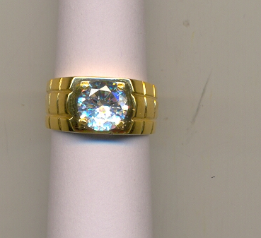 GOLD RING GENTS REALSTONE EXCLUSIVE