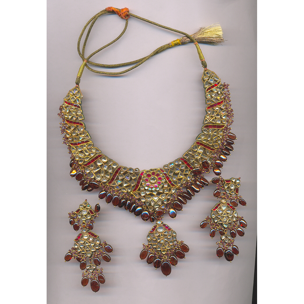 DIAMOND HALF SET ROUND POLKI