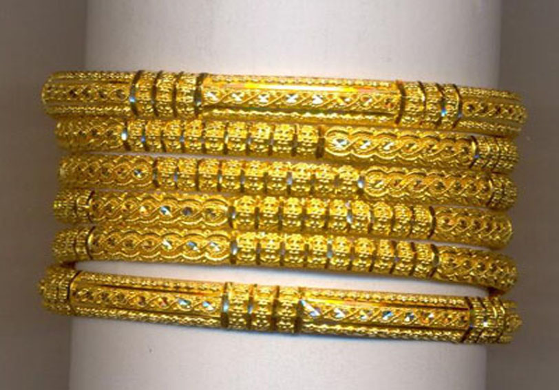 GOLD BANGLE PLAIN