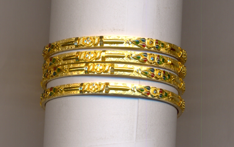 GOLD BANGLE PLAIN