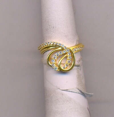 GOLD RING LADIES CASTING FANCY
