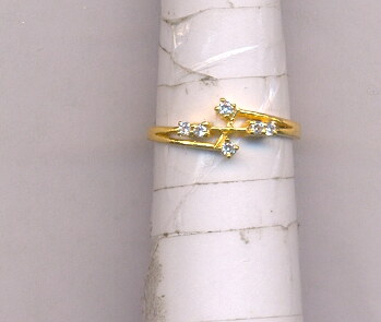 GOLD RING LADIES CASTING FANCY