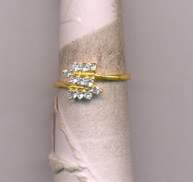 GOLD RING LADIES CASTING FANCY