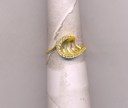 GOLD RING LADIES CASTING FANCY