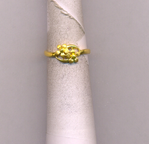 GOLD RING LADIES CASTING FANCY