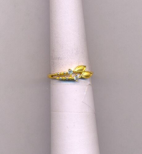 GOLD RING LADIES CASTING FANCY