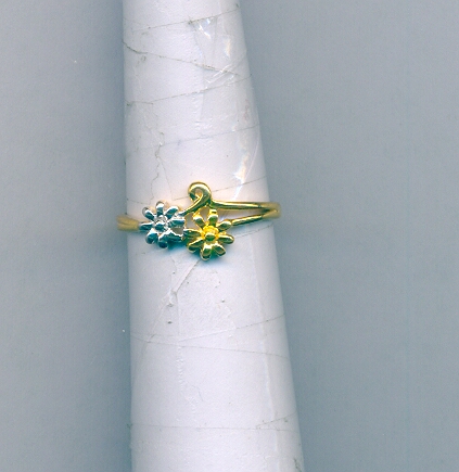 GOLD RING LADIES CASTING FANCY
