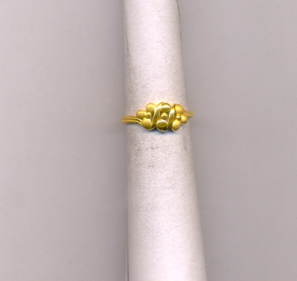 GOLD RING LADIES CASTING FANCY