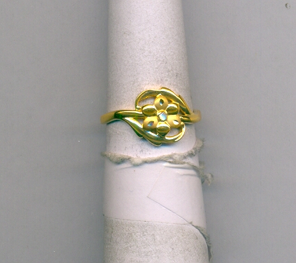 GOLD RING LADIES CASTING FANCY
