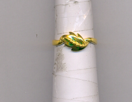 GOLD RING LADIES CASTING FANCY
