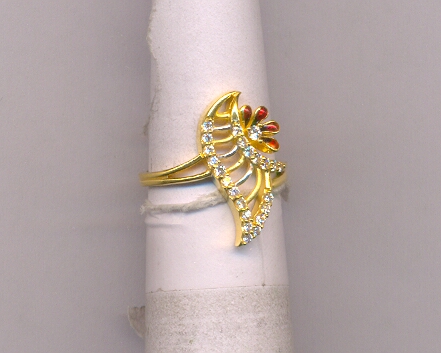 GOLD RING LADIES CASTING FANCY