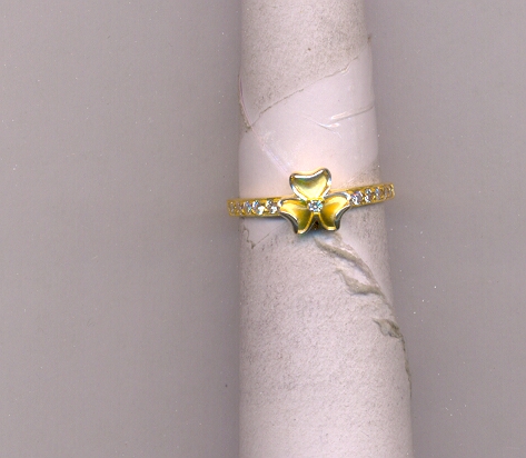 GOLD RING LADIES CASTING FANCY