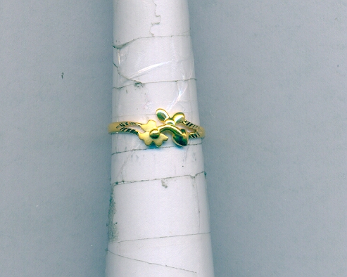 GOLD RING LADIES CASTING FANCY
