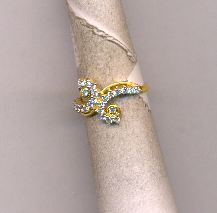 GOLD RING LADIES CASTING FANCY