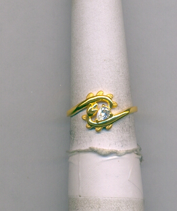 GOLD RING LADIES CASTING FANCY