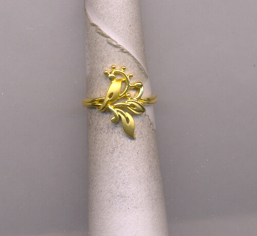 GOLD RING LADIES CASTING FANCY