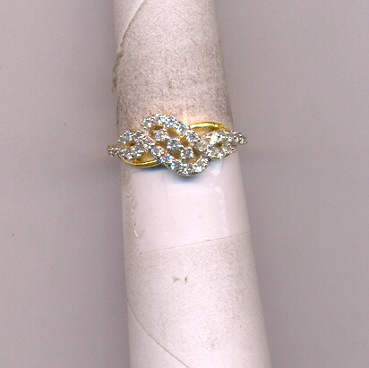 GOLD RING LADIES CASTING FANCY