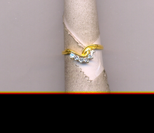 GOLD RING LADIES CASTING FANCY
