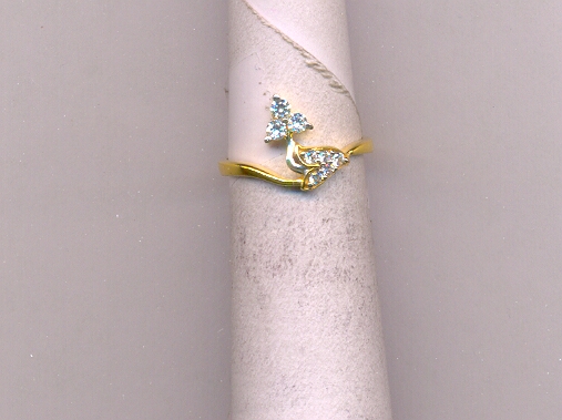 GOLD RING LADIES CASTING FANCY
