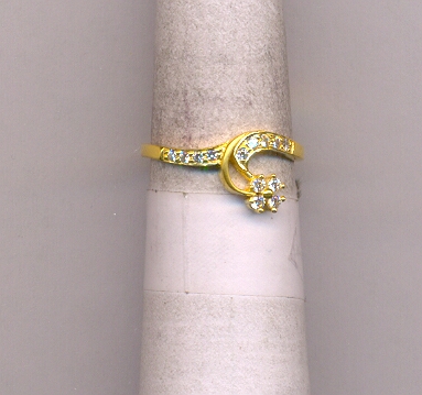 GOLD RING LADIES CASTING FANCY