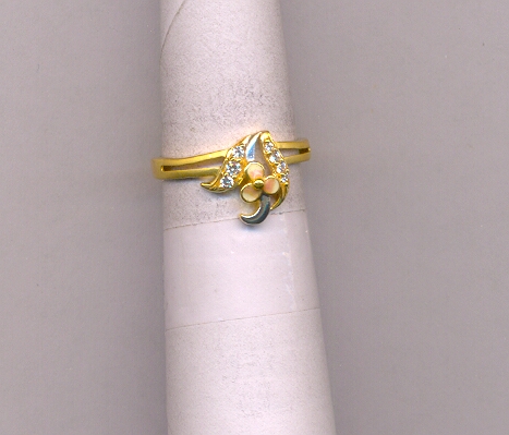GOLD RING LADIES CASTING FANCY