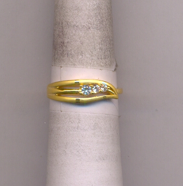 GOLD RING LADIES CASTING FANCY