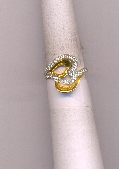 GOLD RING LADIES CASTING FANCY