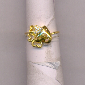 GOLD RING LADIES CASTING FANCY