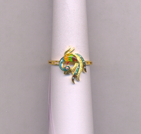 GOLD RING LADIES CASTING FANCY