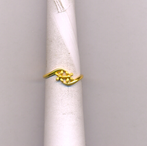 GOLD RING LADIES CASTING FANCY
