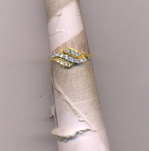 GOLD RING LADIES CASTING FANCY