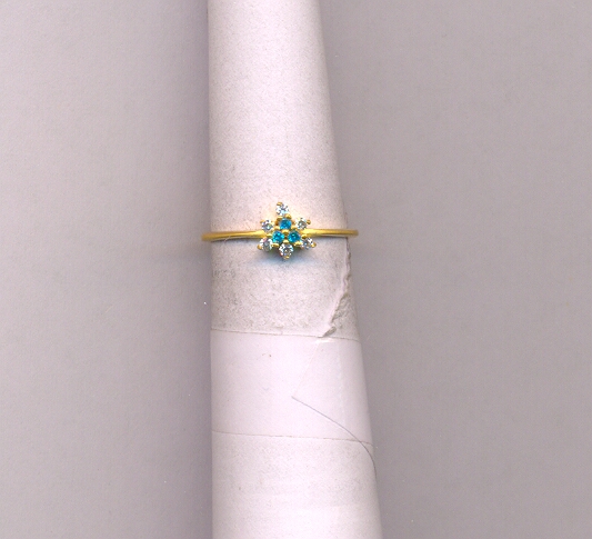 GOLD RING LADIES CASTING FANCY