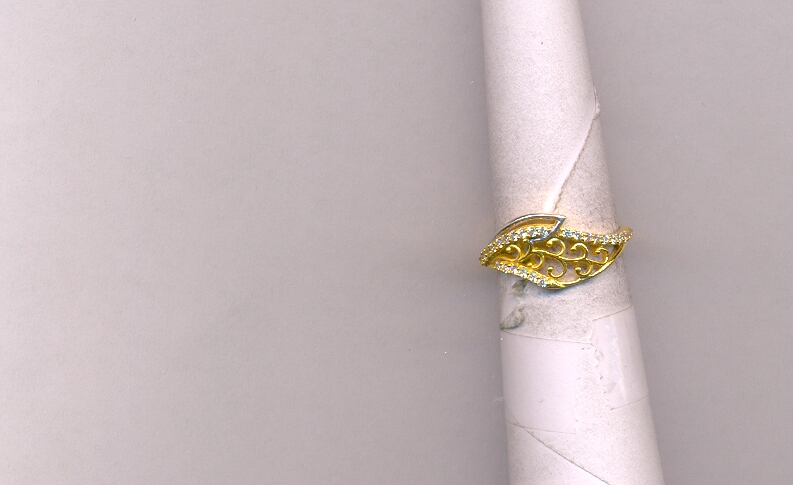 GOLD RING LADIES CASTING FANCY