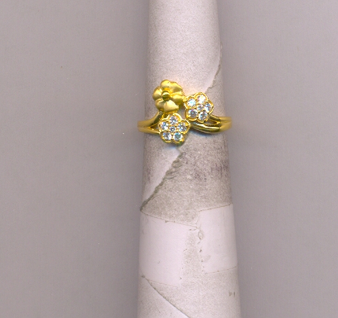GOLD RING LADIES CASTING FANCY