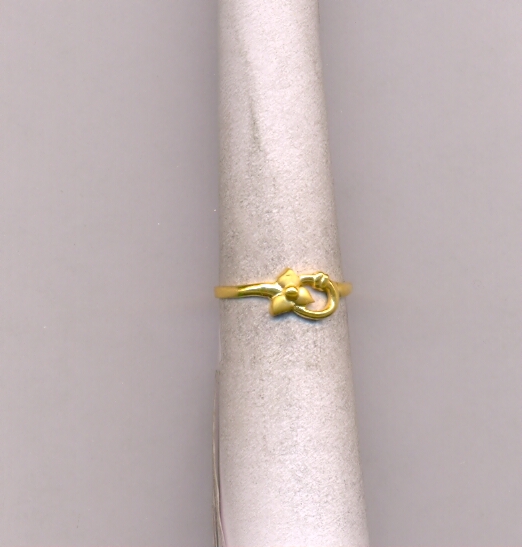 GOLD RING LADIES CASTING FANCY