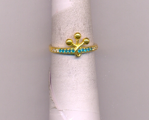 GOLD RING LADIES CASTING FANCY