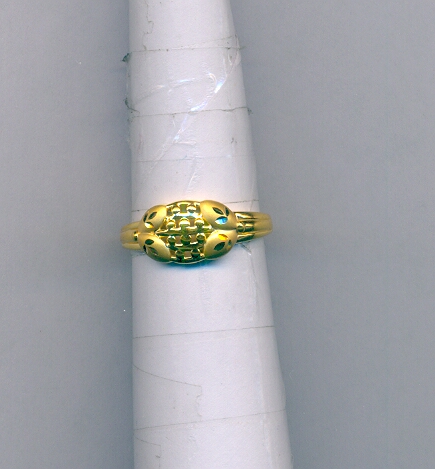 GOLD RING LADIES CASTING FANCY