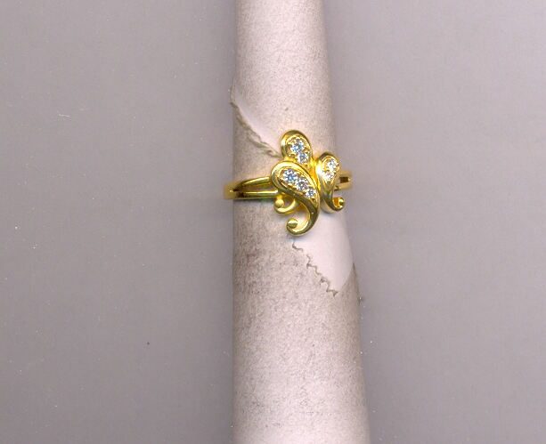 GOLD RING LADIES CASTING FANCY