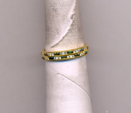 GOLD RING LADIES CASTING FANCY