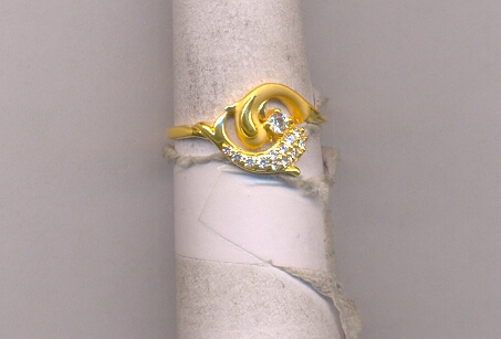 GOLD RING LADIES CASTING FANCY