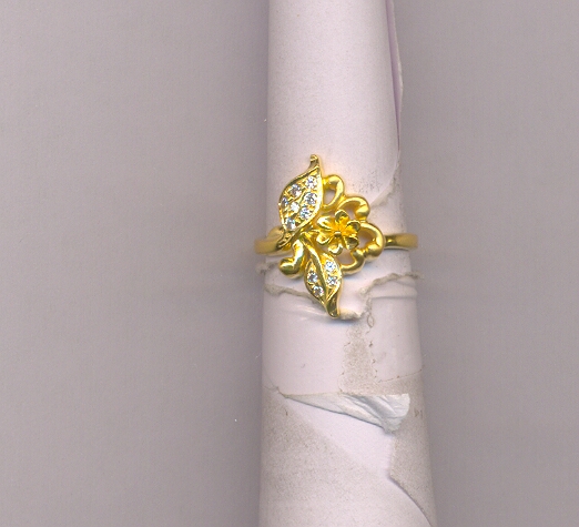GOLD RING LADIES CASTING FANCY