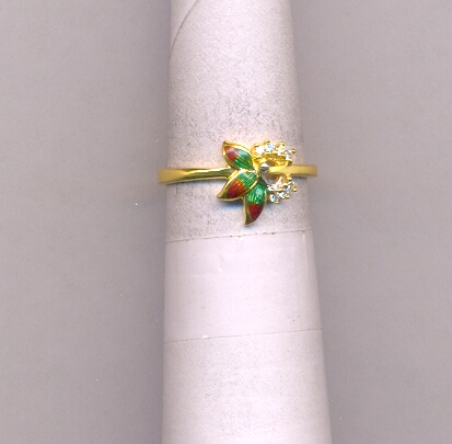 GOLD RING LADIES CASTING FANCY