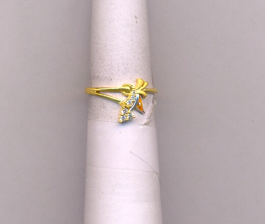GOLD RING LADIES CASTING FANCY