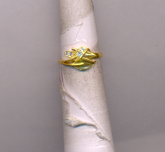GOLD RING LADIES CASTING FANCY