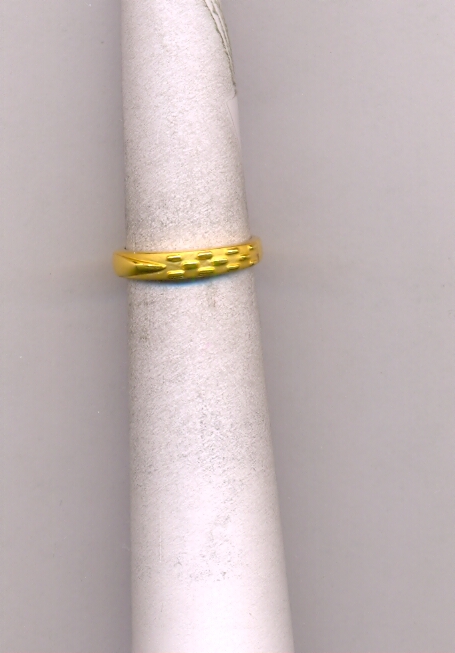 GOLD RING LADIES CASTING FANCY