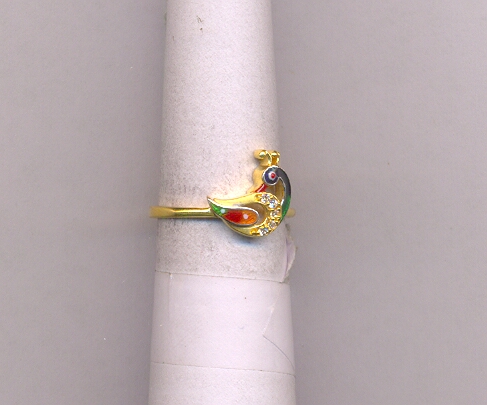 GOLD RING LADIES CASTING FANCY
