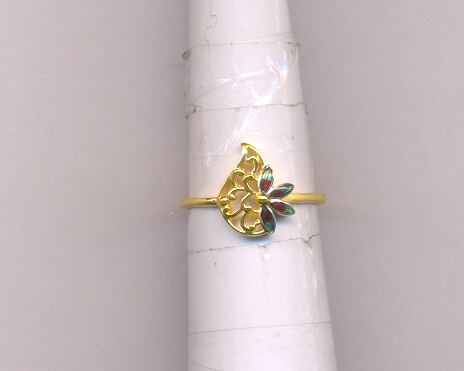 GOLD RING LADIES CASTING FANCY