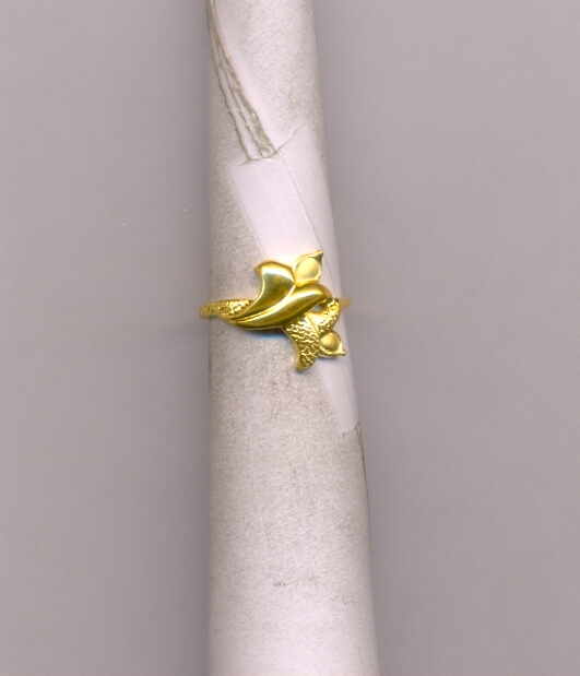 GOLD RING LADIES CASTING FANCY