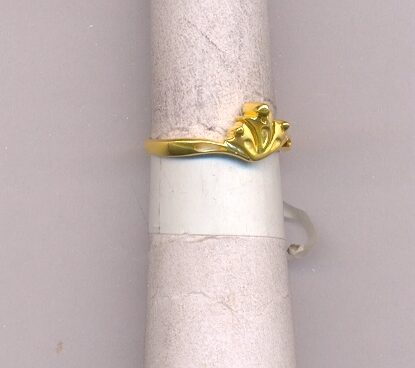 GOLD RING LADIES CASTING FANCY